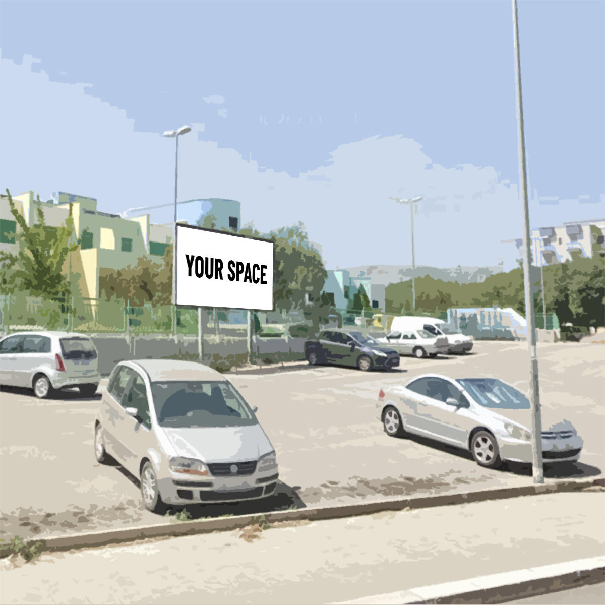 SPAZIO PUBBLICITARIO 600 x 300 Via Barletta (MANFREDONIA) Dal 19/10/2026 al 10/01/2027 84 giorni